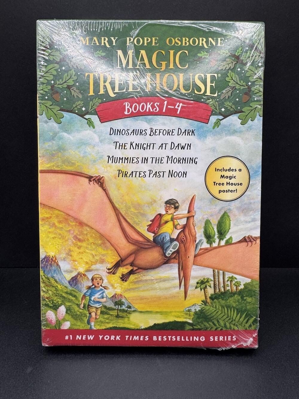 Magic Tree House Boxed Set, Books 1-4: Dinosaurs Before Dark, The Knight at ...